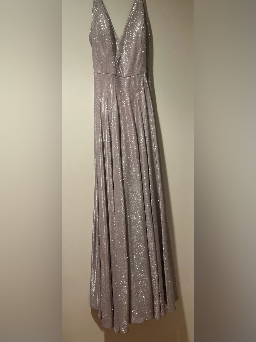 Windsor Glitter V-Neck Dress - Picture 2 of 5